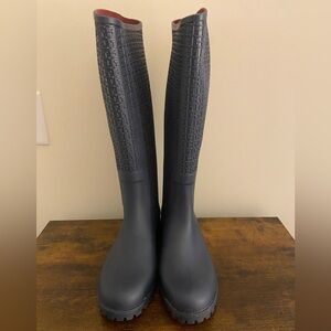 Tommy Hilfiger Tall Rain Boots – Navy – Women’s 10